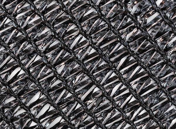 Blue Red Side Black Shade Net 70GSM 3075