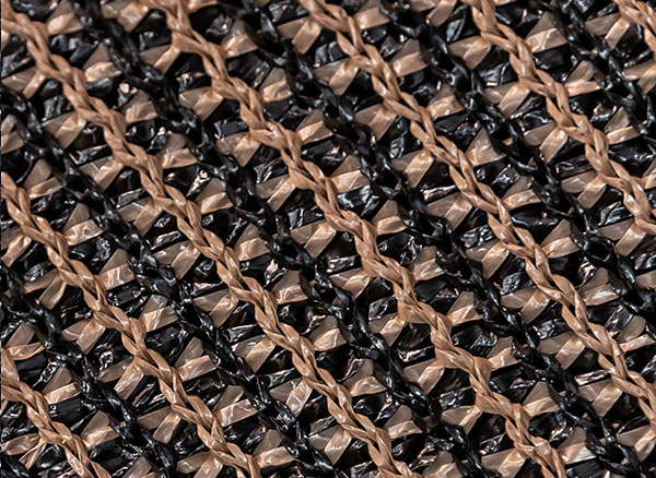 Brown Black Shade Net 100GSM