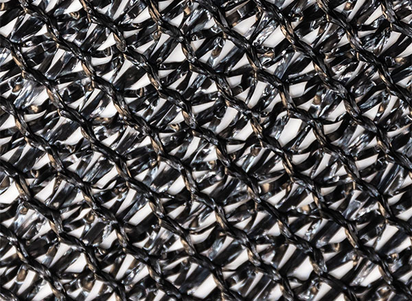Red And White Side Blcack Shade Net 75GSM4090